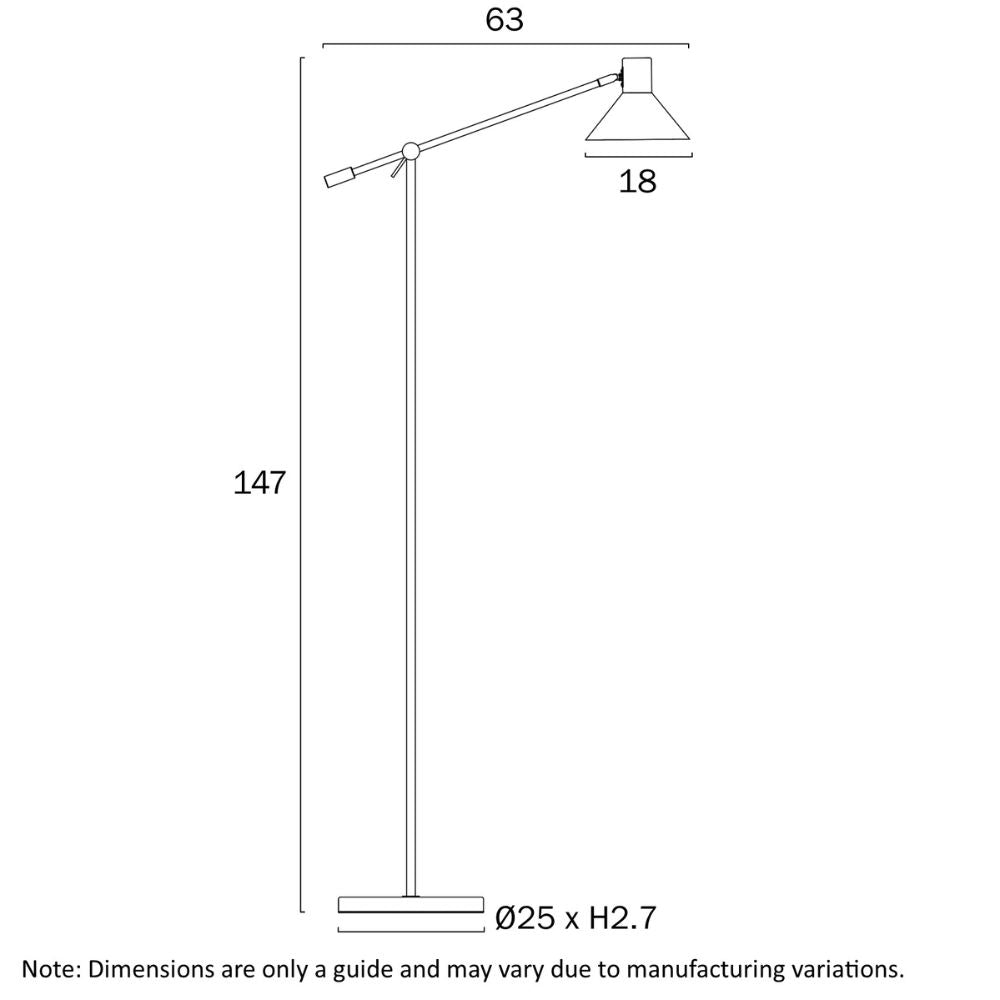 Telbix OLAV - 6W Floor Lamp-Telbix-Ozlighting.com.au