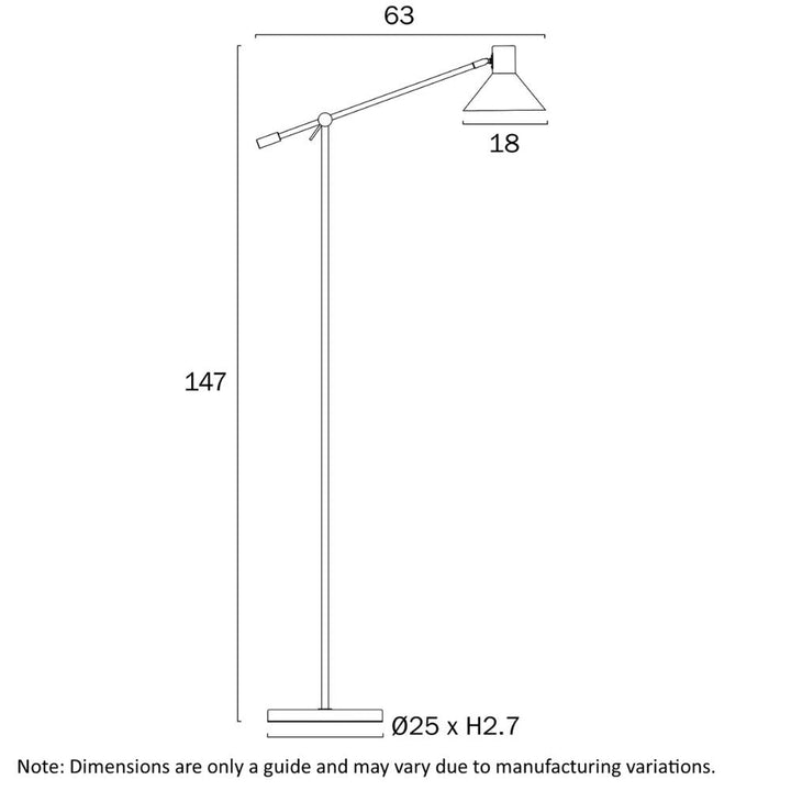 Telbix OLAV - 6W Floor Lamp-Telbix-Ozlighting.com.au