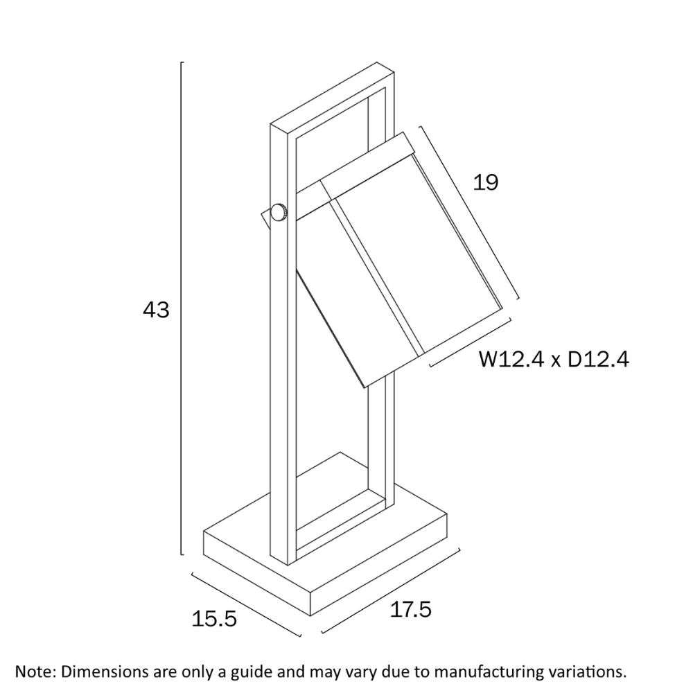 Telbix OSADA - 25W Table Lamp-Telbix-Ozlighting.com.au