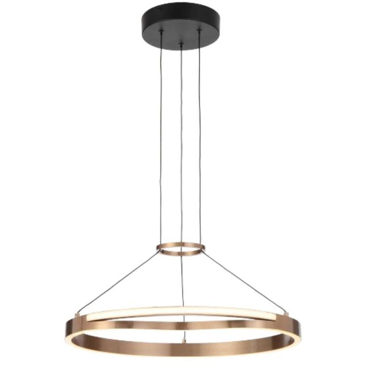 Telbix OSTROM Art Deco Style 1 Light Pendant-Telbix-Ozlighting.com.au