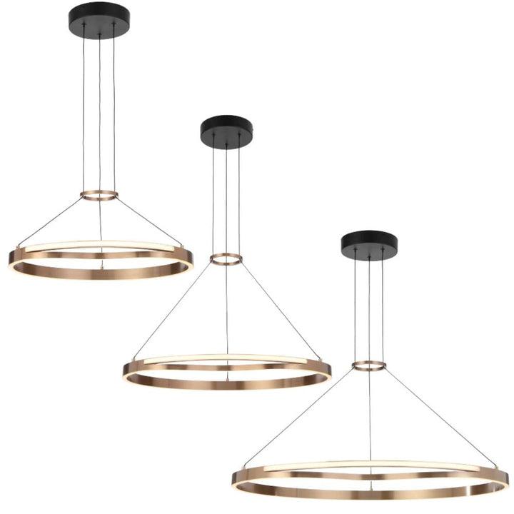 Telbix OSTROM Art Deco Style 1 Light Pendant-Telbix-Ozlighting.com.au