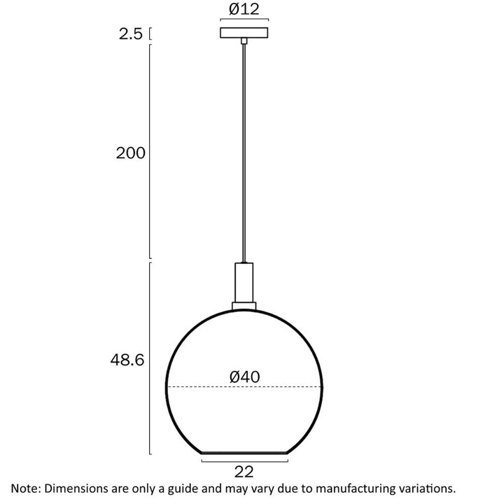 Telbix PATINO - 1 Light Pendant-Telbix-Ozlighting.com.au