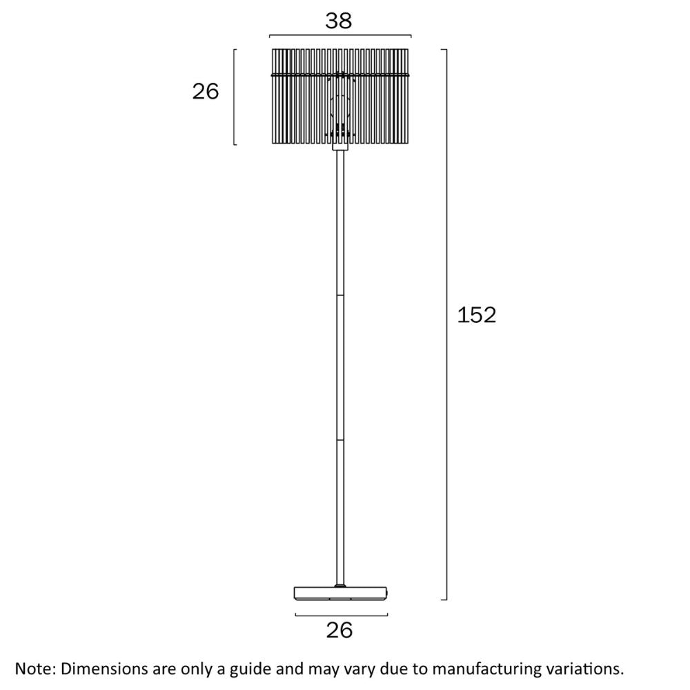 Telbix QUILO - 25W Floor Lamp-Telbix-Ozlighting.com.au