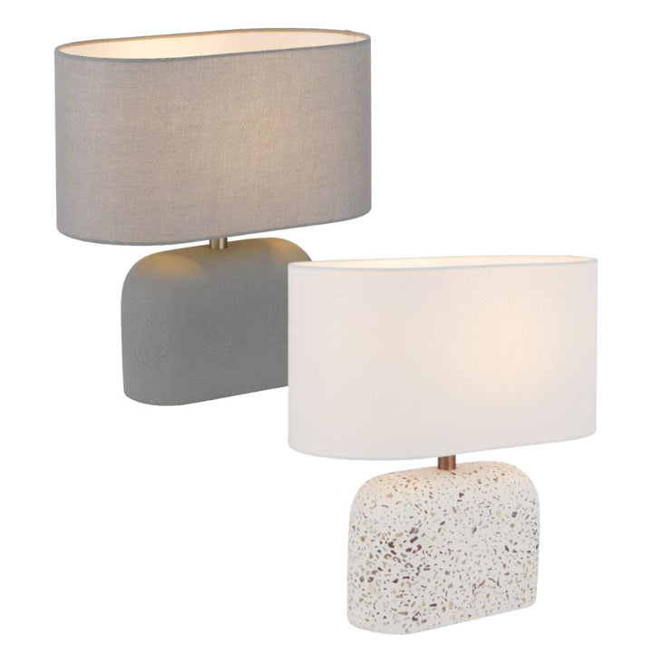 Telbix REANO - Terrazzo/Concrete Table Lamp-Telbix-Ozlighting.com.au