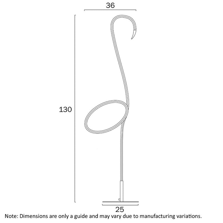 Telbix ROSEUS - 14W Floor Lamp-Telbix-Ozlighting.com.au