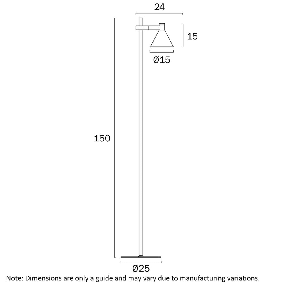 Telbix ROSNER - 6W Floor Lamp-Telbix-Ozlighting.com.au