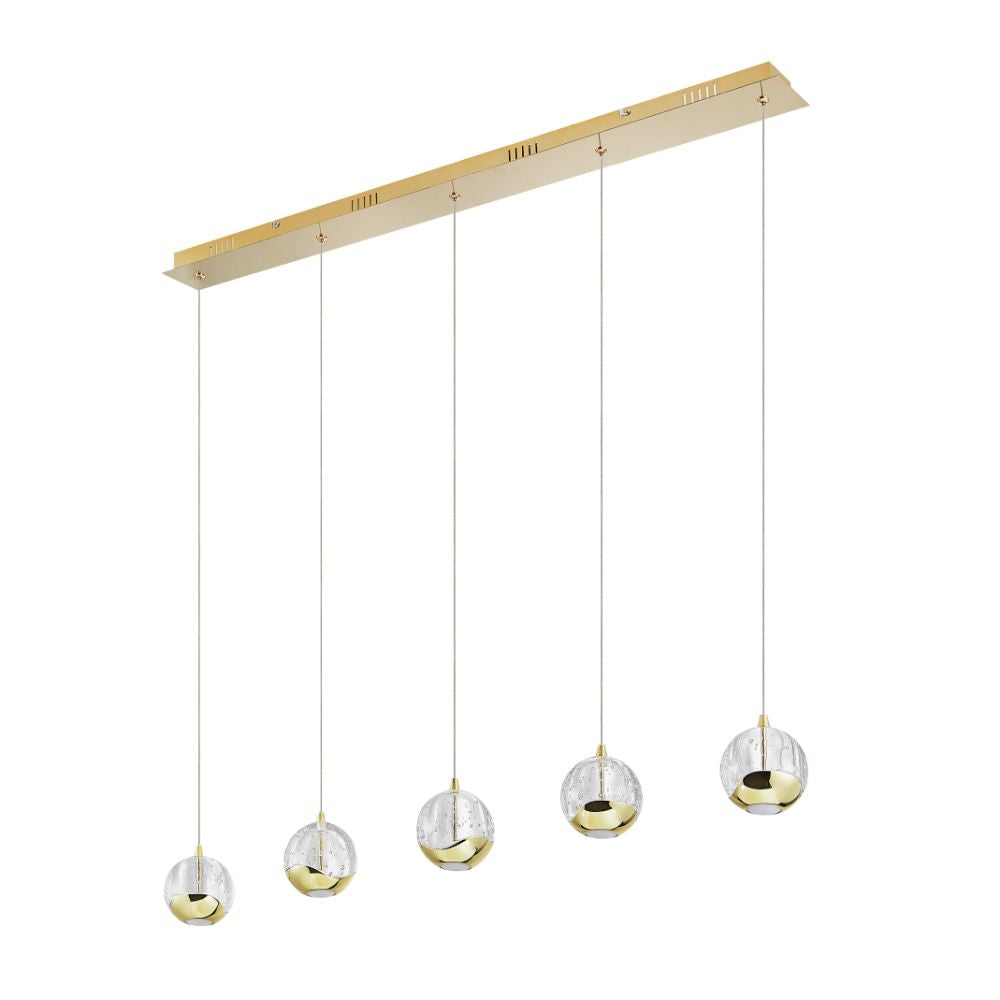 Telbix SEGOVIA - 5 Light Bar Pendant-Telbix-Ozlighting.com.au