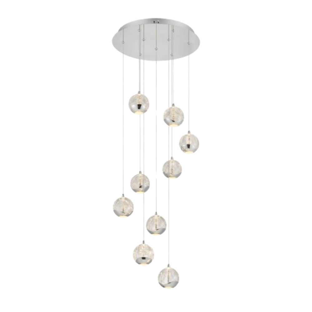 Telbix SEGOVIA - 5/9 Light Pendant-Telbix-Ozlighting.com.au