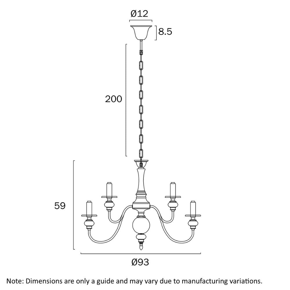 Telbix SIEDEL - 15 Light Pendant-Telbix-Ozlighting.com.au