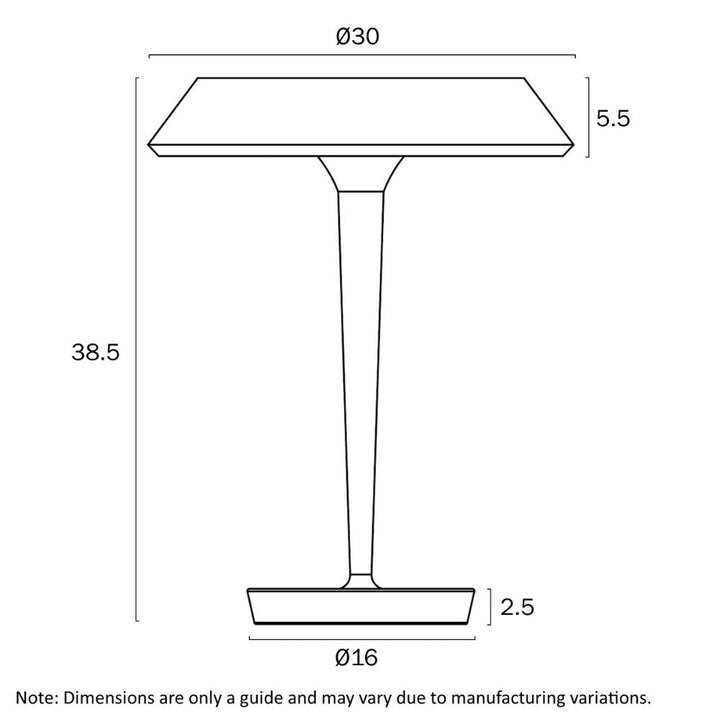 Telbix TEATRO - 7W Table Lamp-Telbix-Ozlighting.com.au