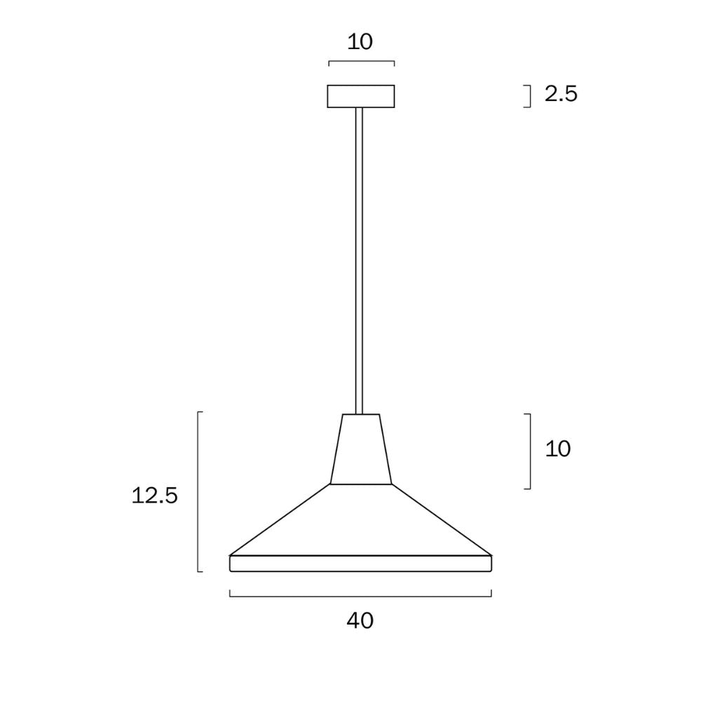 Telbix TEMO 40 - 1 Light Modern-Industrial Metal Pendant-Telbix-Ozlighting.com.au