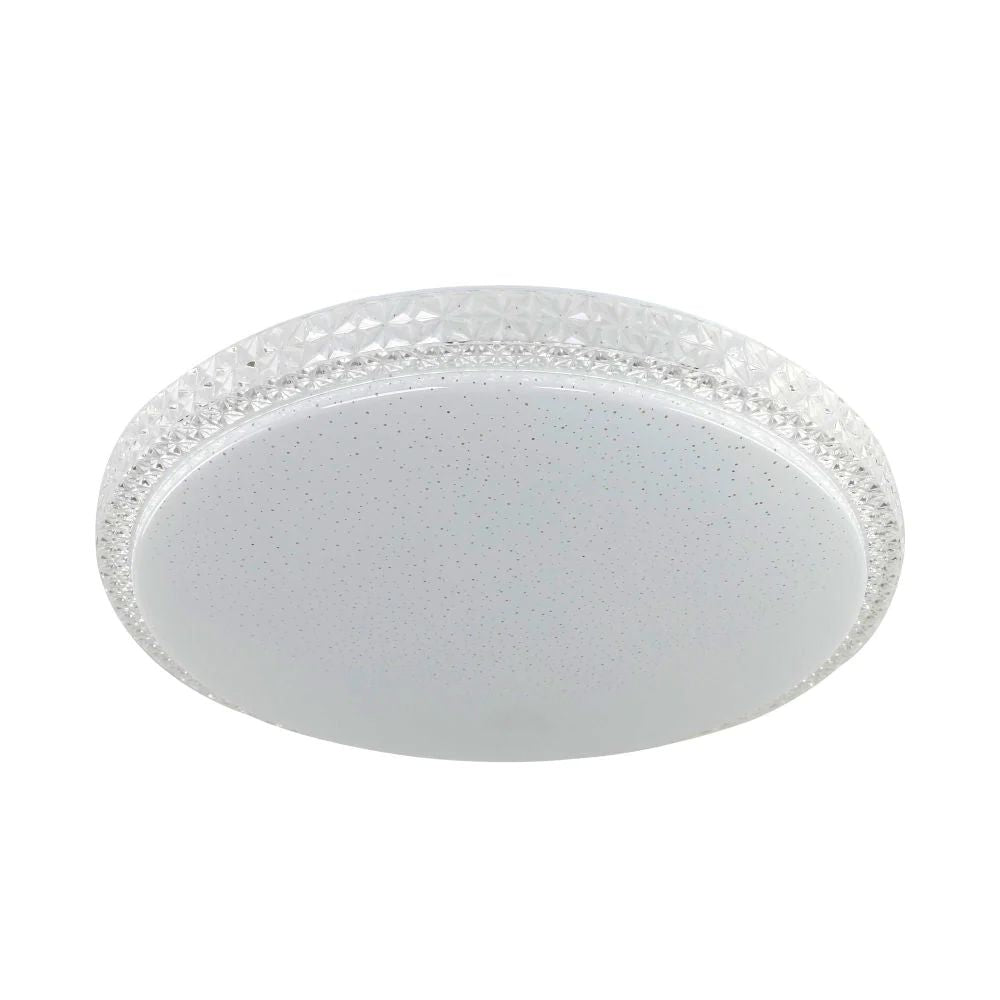 Telbix TEREZA - 18/30W LED Colour Switchable Dimmable Starlight Indoor Oyster Ceiling Light-Telbix-Ozlighting.com.au