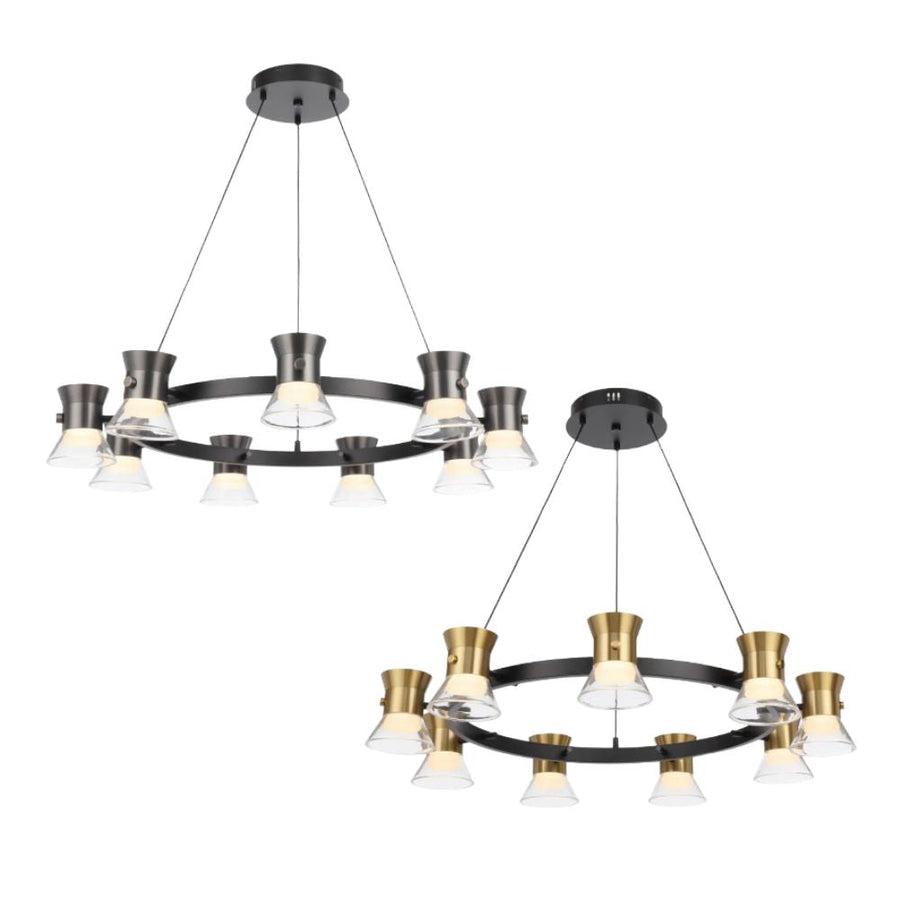 Telbix TIPICO - 9 Light Pendant-Telbix-Ozlighting.com.au