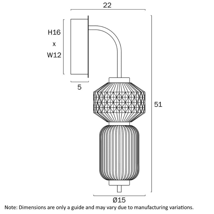 Telbix TORSO - 12W Wall Light-Telbix-Ozlighting.com.au