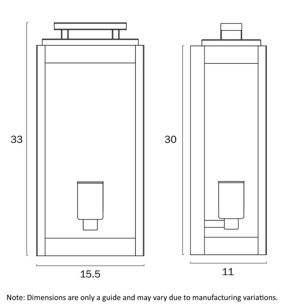 Telbix TRUMAN - 25W Wall Light-Telbix-Ozlighting.com.au