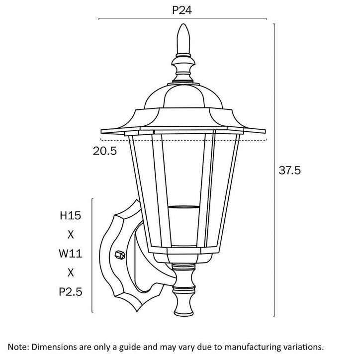 Telbix UPTON Coach Light - 25W Wall Light-Telbix-Ozlighting.com.au