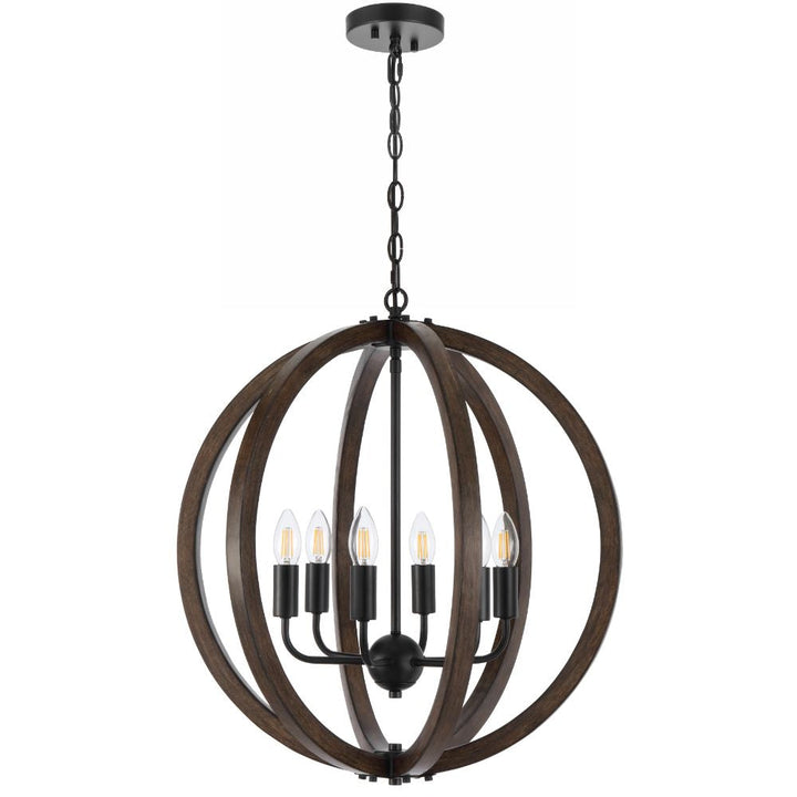 Telbix VESTAL - 6 Light Pendant-Telbix-Ozlighting.com.au