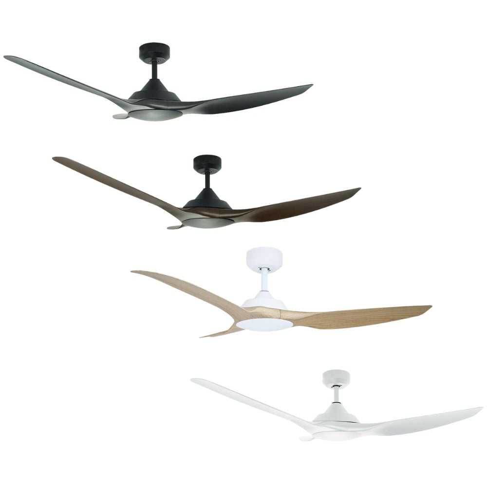 Vencha RAVEN-52 - 3 Blade 1320mm 52" High Airflow DC Ceiling Fan-Vencha-Ozlighting.com.au