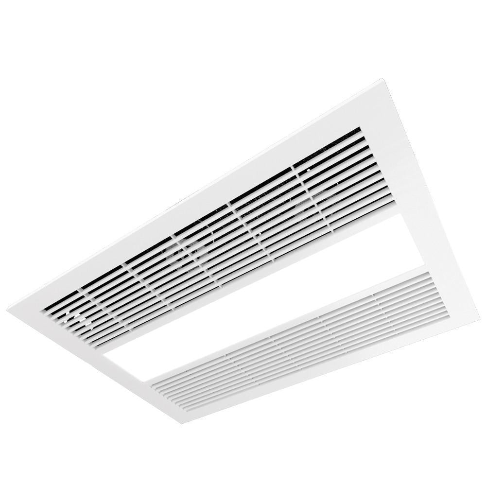 Ventair SAHARA-4 - 4-In-1 High Performance Bathroom Fan, Heater, LED Light & Exhaust Fan Unit-Ventair-Ozlighting.com.au