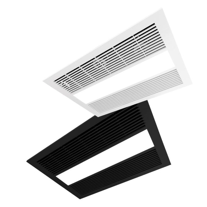 Ventair SAHARA-4 - 4-In-1 High Performance Bathroom Fan, Heater, LED Light & Exhaust Fan Unit-Ventair-Ozlighting.com.au