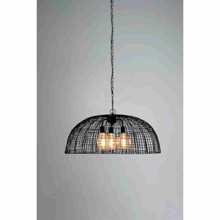 Zaffero CRAY - Open Wire Weave Domed Pendant Light-Zaffero-Ozlighting.com.au