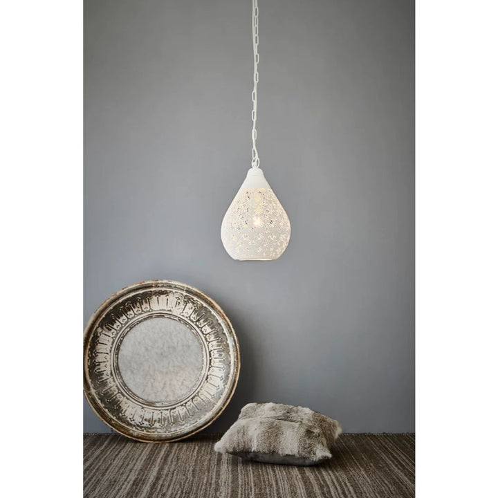 Zaffero EUROPA - Perforated Teardrop Metal Pendant-Zaffero-Ozlighting.com.au