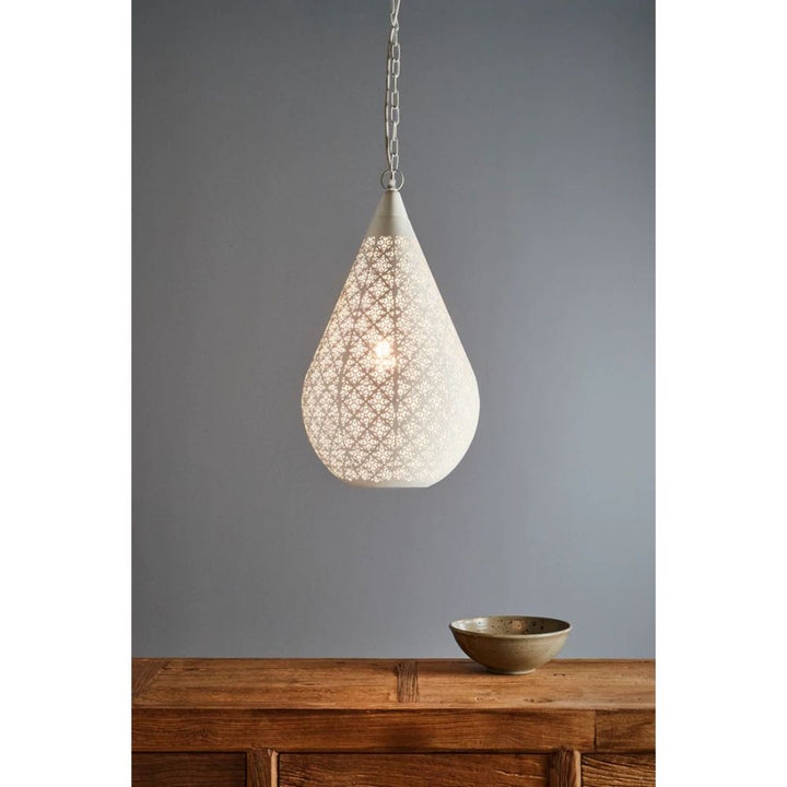 Zaffero EUROPA - Perforated Teardrop Metal Pendant-Zaffero-Ozlighting.com.au