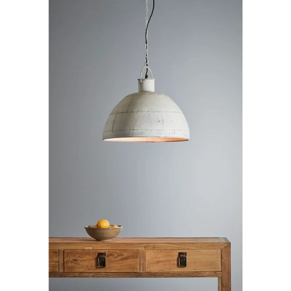 Zaffero GRANADA - Iron Riveted Dome Pendant-Zaffero-Ozlighting.com.au