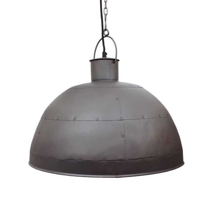 Zaffero GRANADA - Iron Riveted Dome Pendant-Zaffero-Ozlighting.com.au