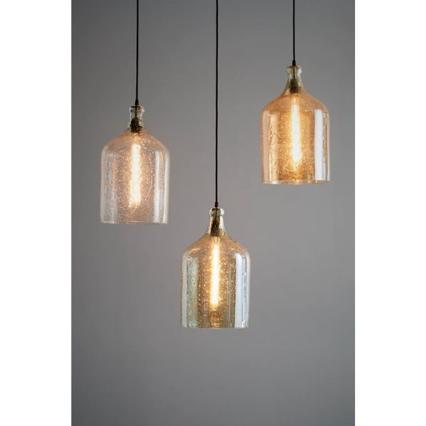 Zaffero LUSTRE FLAGON - Stone-Effect Glass Pendant-Zaffero-Ozlighting.com.au