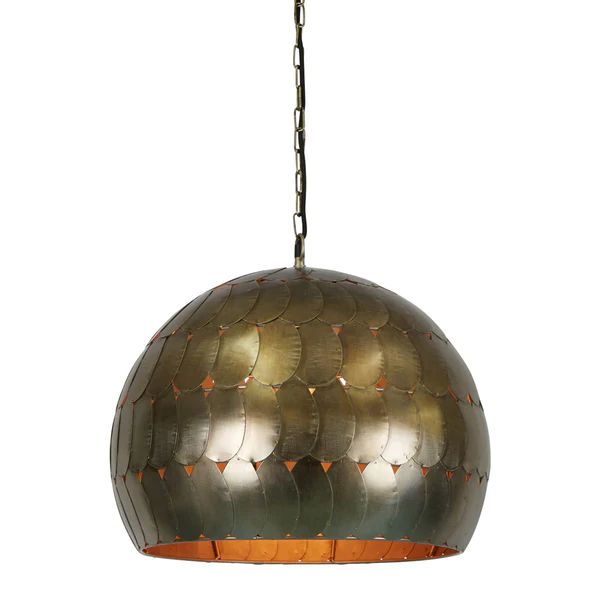 Zaffero PANGOLIN - Metal Dome Pendant-Zaffero-Ozlighting.com.au