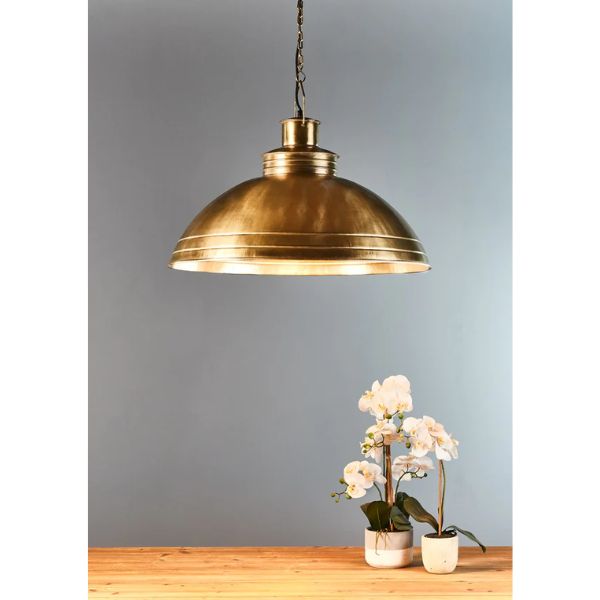 Zaffero SHELDON - 1 Light Dome Pendant-Zaffero-Ozlighting.com.au