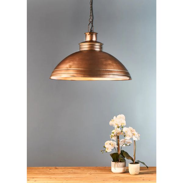 Zaffero SHELDON - 1 Light Dome Pendant-Zaffero-Ozlighting.com.au