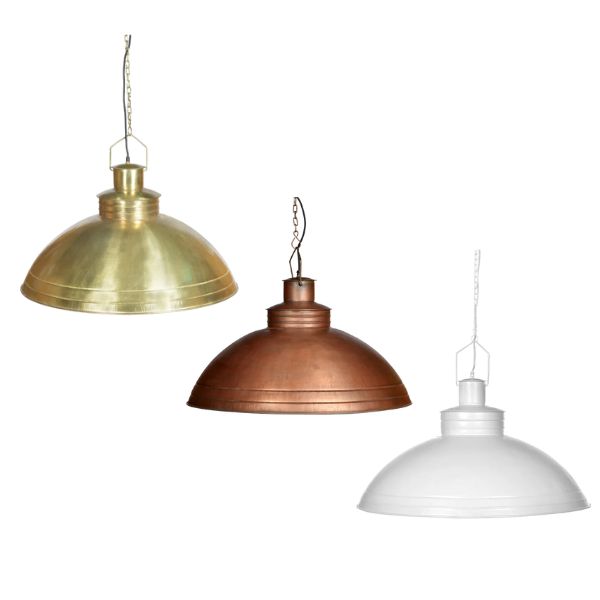 Zaffero SHELDON - 1 Light Dome Pendant-Zaffero-Ozlighting.com.au