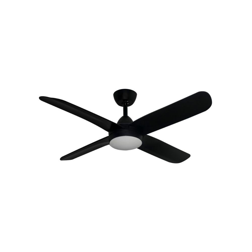 Airborne ACTIV-48-LIGHT - 4 Blade 1220mm 48" Hybrid DC Ceiling Fan With Tricolour LED Light-Airborne-Ozlighting.com.au