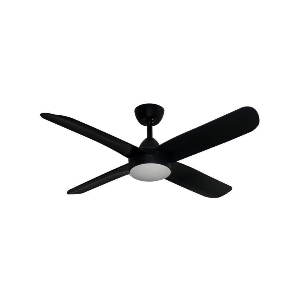 Airborne ACTIV-52-LIGHT - 4 Blade 1320mm 52" Hybrid DC Ceiling Fan With Tricolour LED Light-Airborne-Ozlighting.com.au