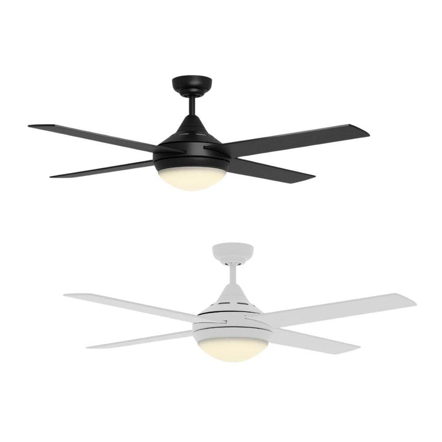 Airborne BULIMBA-48-LIGHT - 4 Blade 1220mm 48" AC Ceiling Fan With Light-Airborne-Ozlighting.com.au