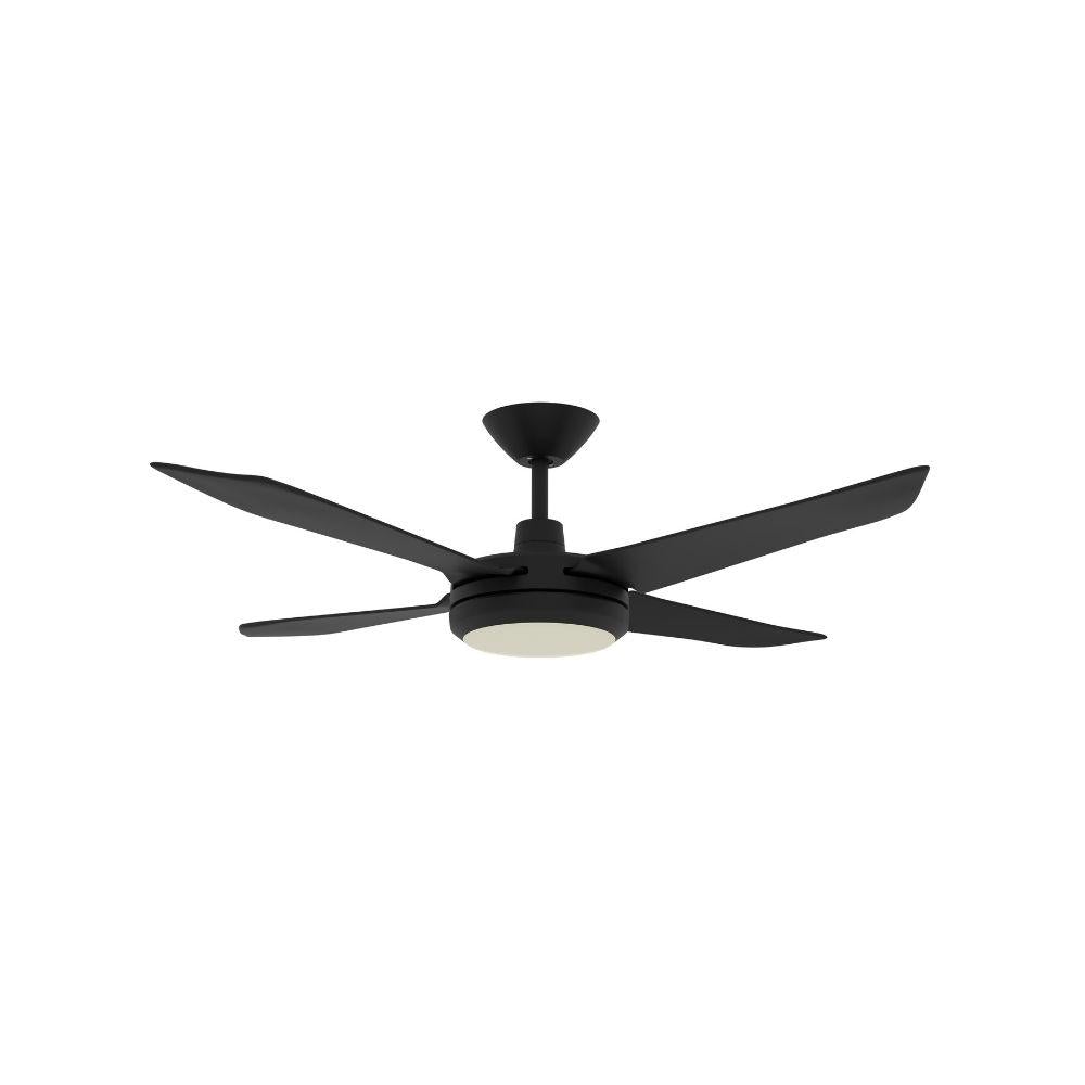 Airborne ENVIRO-52-LIGHT - 4 Blade 1320mm 52" DC Ceiling Fan With 18W Tricolour LED Light-Airborne-Ozlighting.com.au