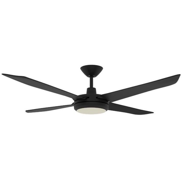 Airborne ENVIRO-60-LIGHT - 4 Blade 1530mm 60" DC Ceiling Fan With 18W Tricolour LED Light-Airborne-Ozlighting.com.au