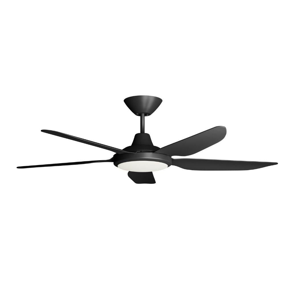 Airborne STORM-52-LIGHT - 5 Blade 1340mm 52" DC Ceiling Fan With 18W Tricolour LED Light-Airborne-Ozlighting.com.au