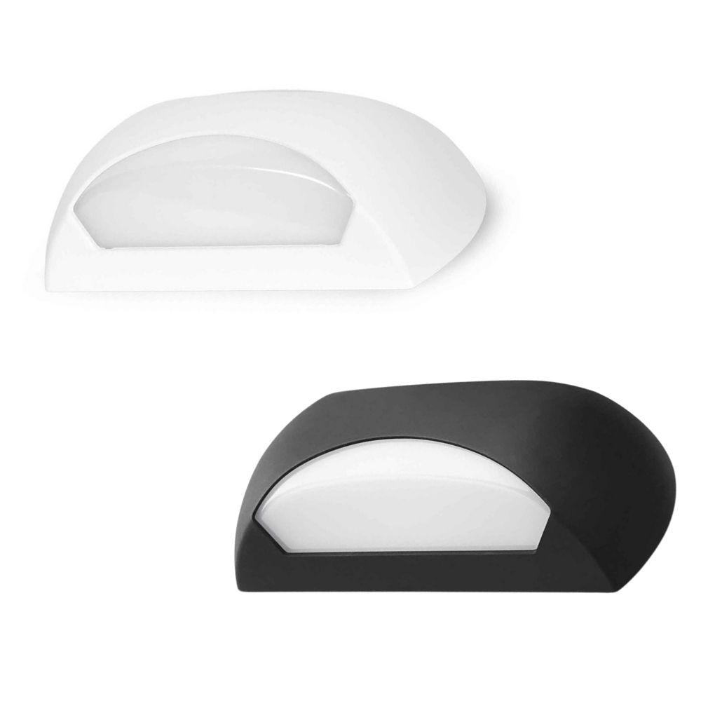 Atom AT5832 - 12W LED Exterior Bunker Light With Interchangeable Open/Eyelid Cover IP65 - 4000K-Atom Lighting-Ozlighting.com.au