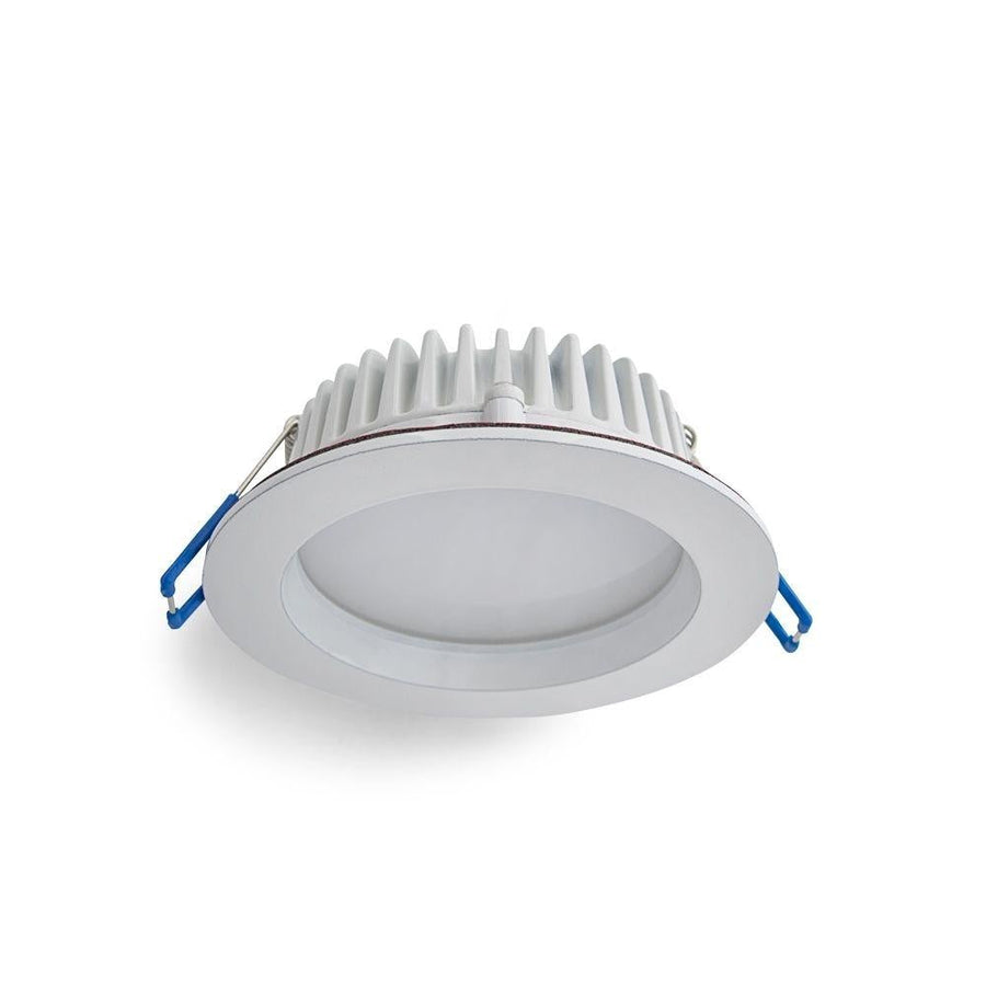 Atom AT9012-FIRE-RATED - 12W LED Dimmable Fire Rated Round Deep Face Downlight IP65 - 3000K/4000K-Atom Lighting-Ozlighting.com.au