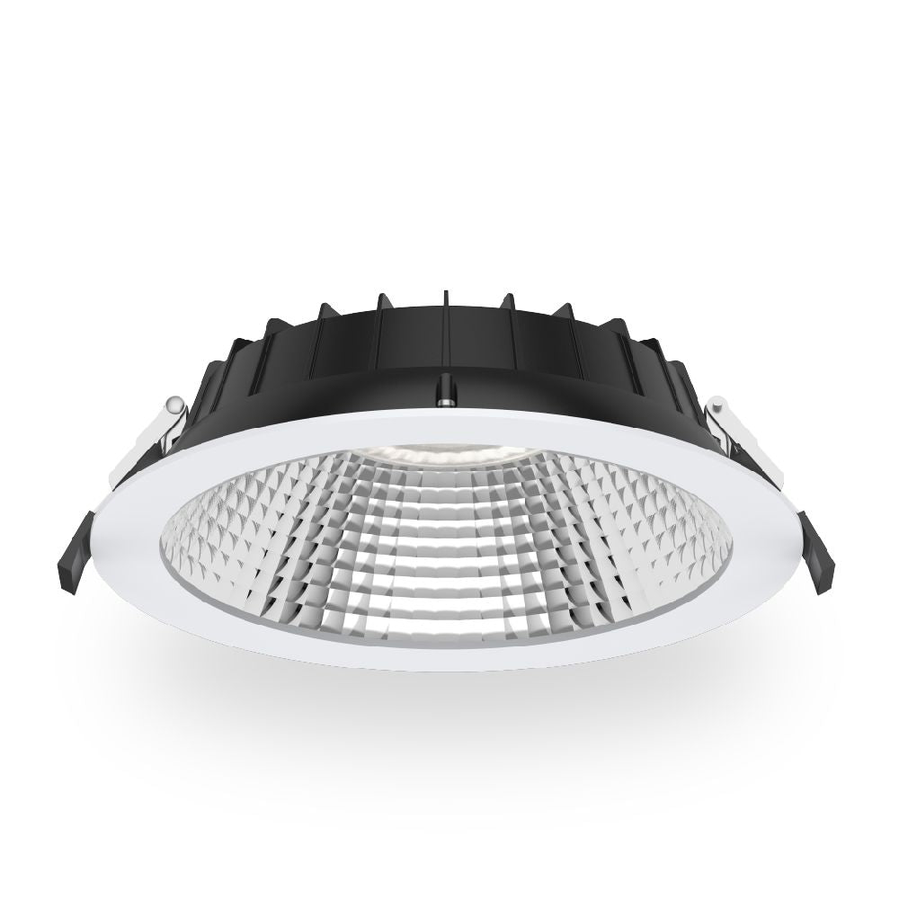 Atom AT9087 SER II - 12W/16W/24W/30W LED Tri-Colour Dimmable Commercial Downlight IP44-Atom Lighting-Ozlighting.com.au