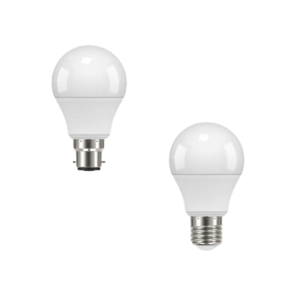 Atom AT9424 - 9W LED Dimmable GLS A60 Shape Frosted PC Globe - B22/E27-Atom Lighting-Ozlighting.com.au