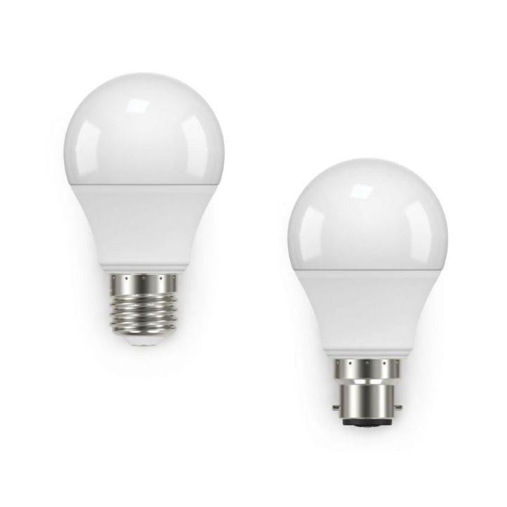 Atom AT9424 - 9.8W LED Dimmable GLS A60 Shape Frosted PC Globe 4000K - B22/E27-Atom Lighting-Ozlighting.com.au