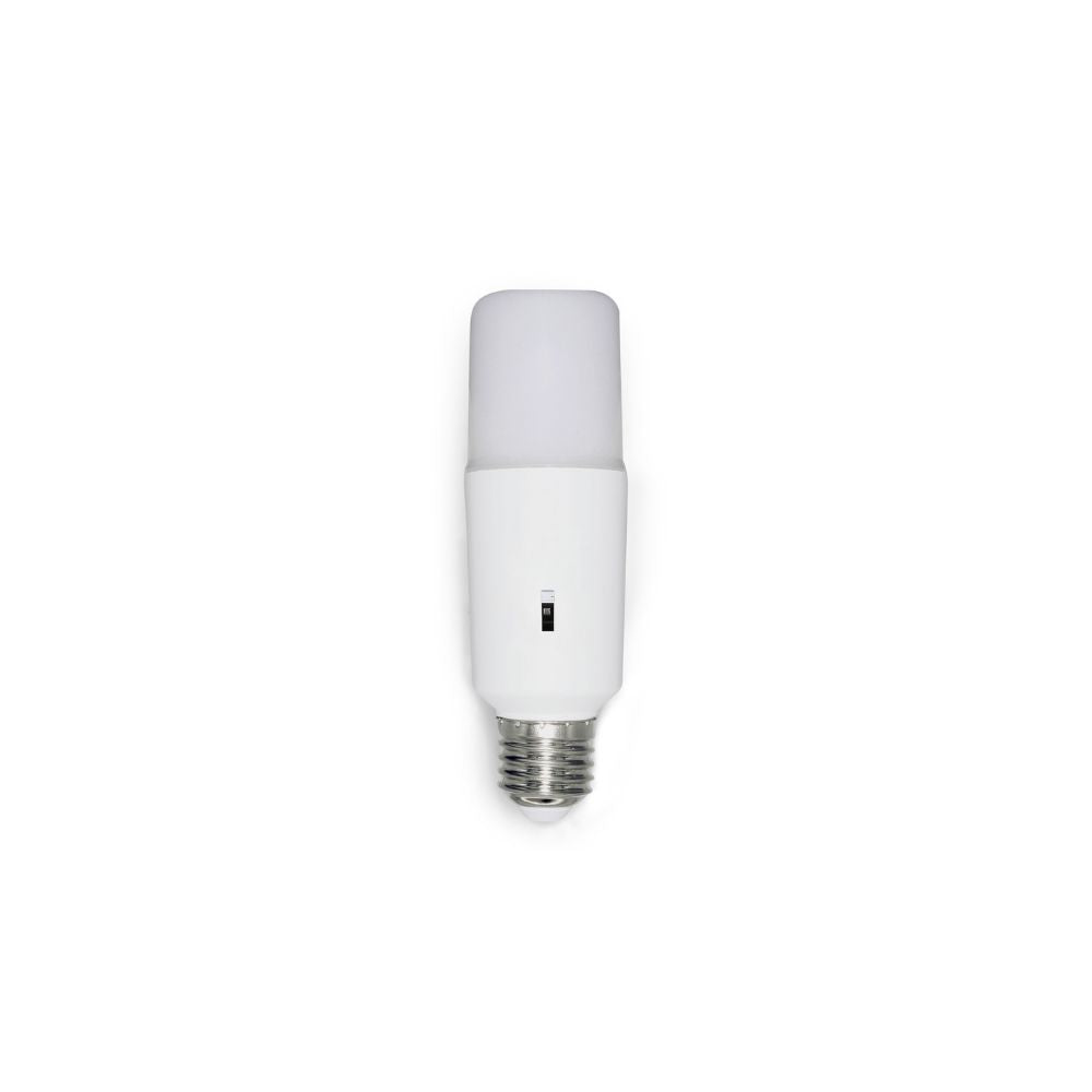 Atom AT9464 - 9W LED Tri-Colour Dimmable Tubular T40 Stick Frosted Globe - B22/E27-Atom Lighting-Ozlighting.com.au