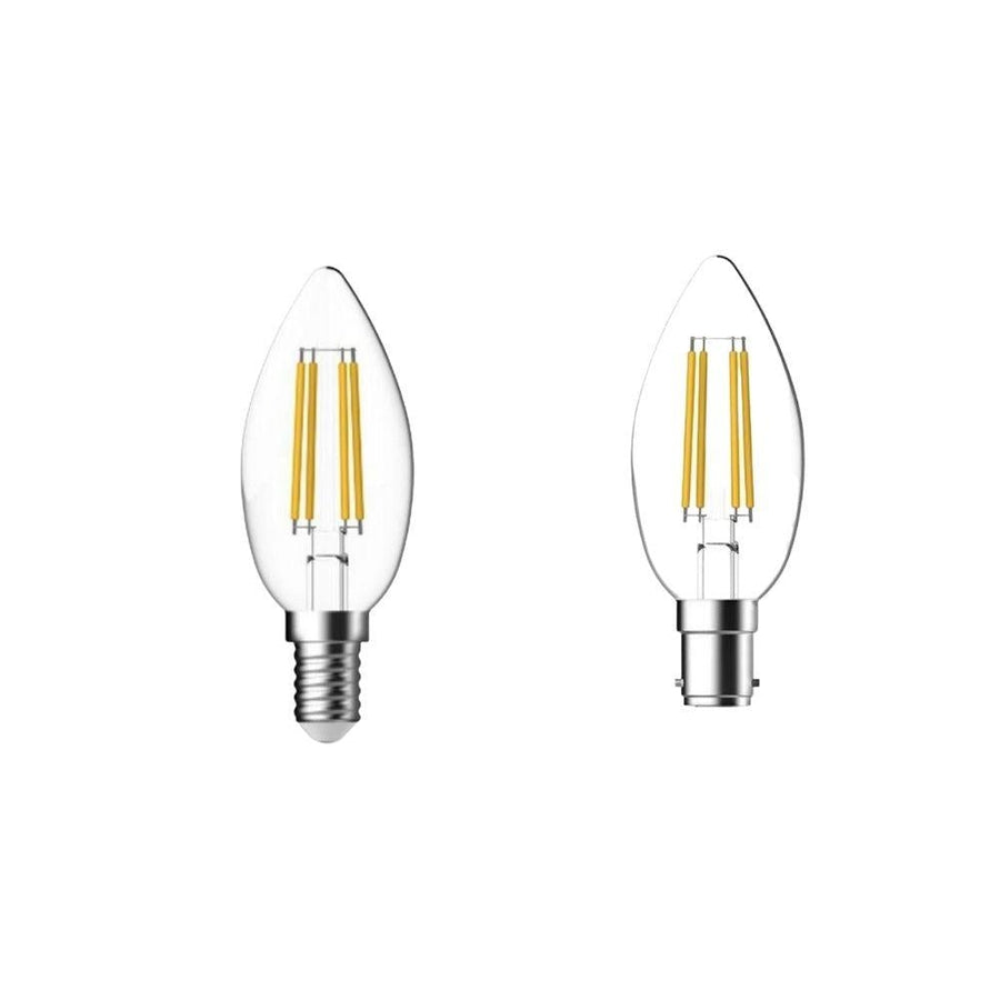 Atom AT9471 - 4.8W LED Candle Filament Globe -B22/B15/E14-Atom Lighting-Ozlighting.com.au