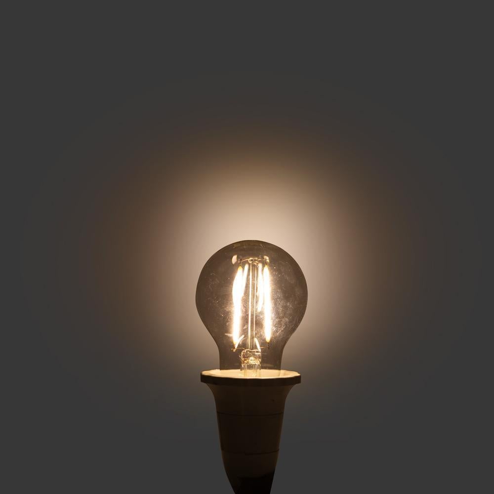 Atom AT9476 - 5W LED Dimmable GLS A60 Filament Clear Glass Globe 2700K - B22/E27-Atom Lighting-Ozlighting.com.au