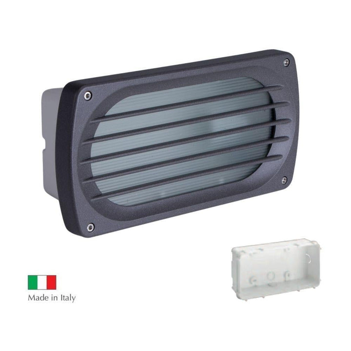 Boluce BL-1036 FLASH BIG - Exterior Recessed Brick light with Grille IP54-Boluce-Ozlighting.com.au