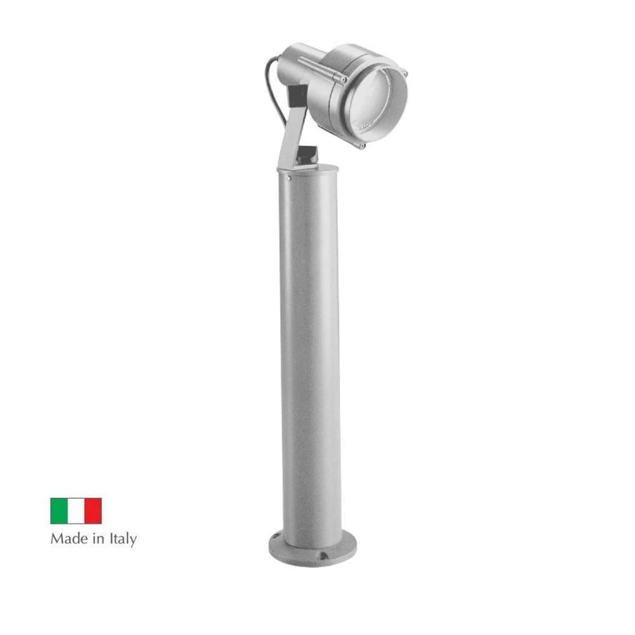 Boluce BL-1088 SPARK-1 - Exterior 700mm Bollard Light With PAR30 Spotlight IP55 Silver-Boluce-Ozlighting.com.au